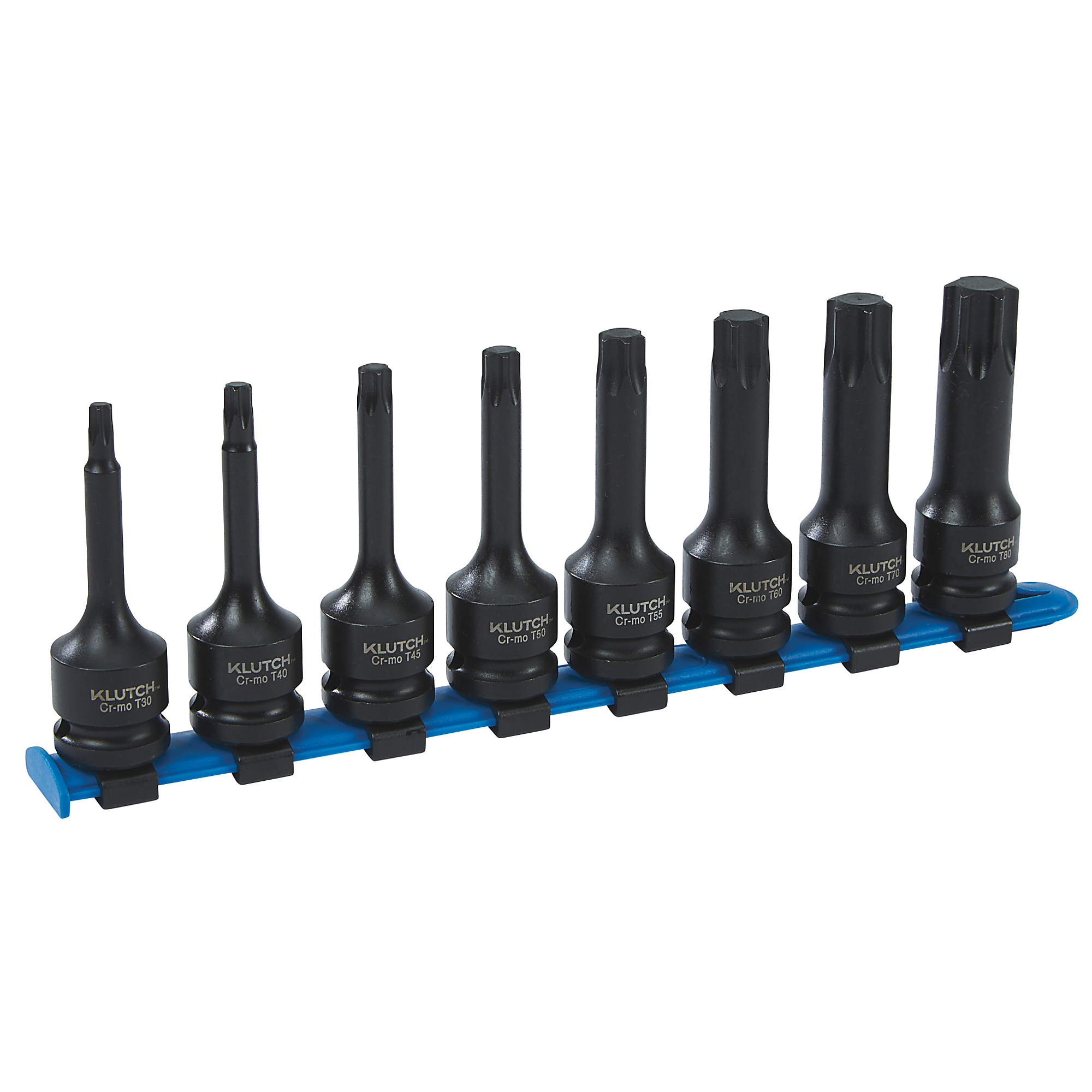 Klutch 8-Pc. Impact Star Bit Set
